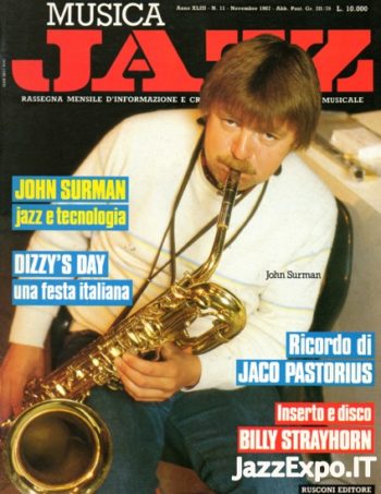 MUSICA JAZZ XLIII - 11 Novembre 1987